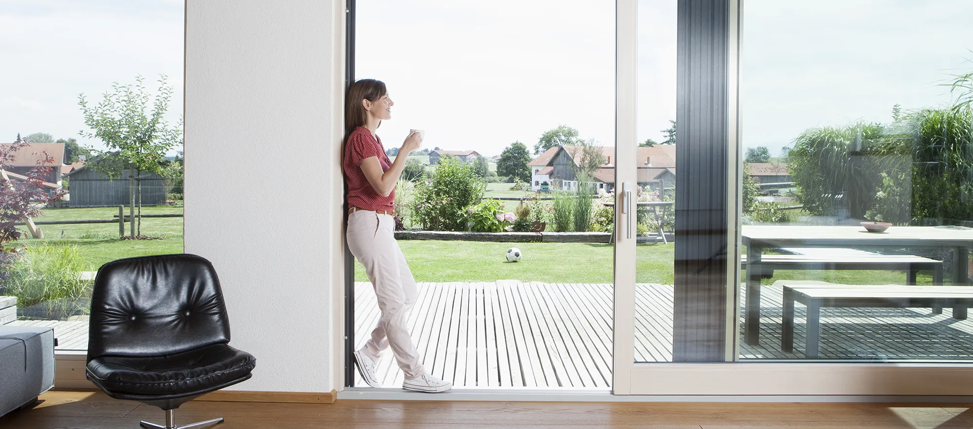 Patio door installation in Calgary Alberta